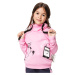 Dívčí mikina - Winkiki WJG 92624, růžová Barva: Růžová
