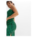 Bonprix BODYFLIRT šaty s řasením na boku Barva: Zelená, Mezinárodní
