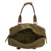 Beagles Tmavě zelená cestovní taška přes rameno "Hurricane" - M (35l)
