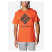 Oranžové pánské tričko Columbia Trek™ Logo Short Sleeve