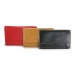 Černá kožená mini peněženka Athena Arwel
