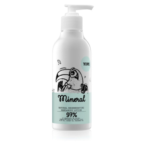 Yope Mineral hydratační mléko na ruce 300 ml