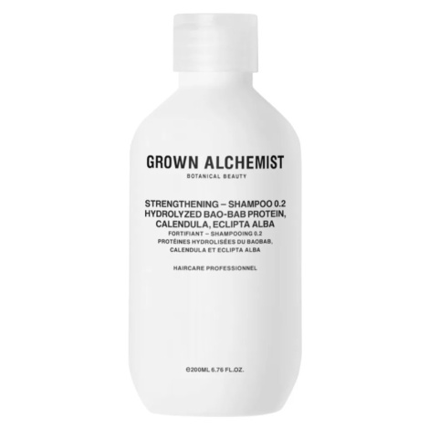 Grown Alchemist Posilující šampon Hydrolyzed Bao-Bab Protein, Calendula, Eclipta Alba (Strengthe