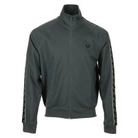 Fred Perry Contrast Tape Track Jacket Šedá