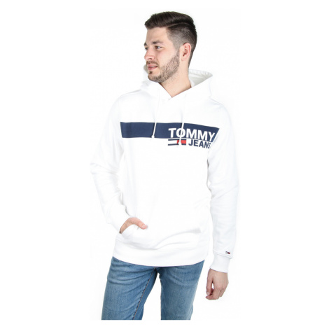 Tommy Hilfiger pánská bílá mikina Essential