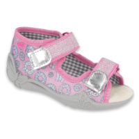 BEFADO 242P106 dívčí sandálky růžové donuts 242P106_26