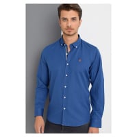 G674 DEWBERRY MEN'S SHIRT-INDIGO