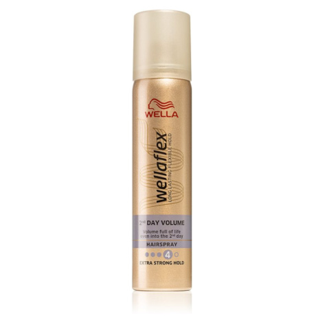 Wella Wellaflex 2nd Day Volume lak na vlasy se silnou fixací pro objem 75 ml Wella Professionals