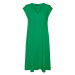 Vero Moda Dámské šaty VMMARIJUNE Relaxed Fit 10281918 Bright Green