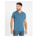 Pánské klasické tričko | véčko | Denim blue | VÝPRODEJ