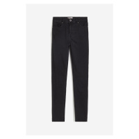 H & M - Skinny Regular Jeans - černá