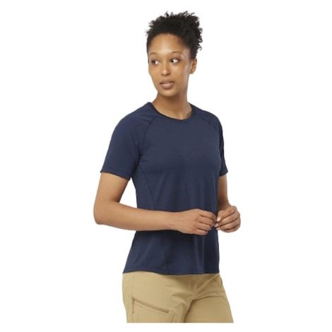 Salomon Outline Tee W LC2030000 - navy iris