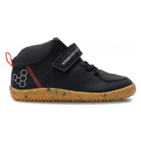 Vivobarefoot PRIMUS LUDO HI PRESCHOOL OBSIDIAN