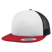 Foam Trucker s bílým předním červeným/wht/blk