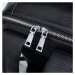 Hladký kožený batoh unisex s USB nabíječkou