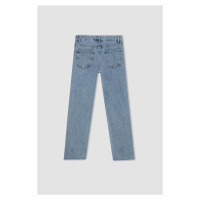 DEFACTO Girls Straight Fit Standard Cuff Jeans