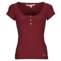 Guess ES SS KARLEE JEWEL BTN HENLEY Bordó