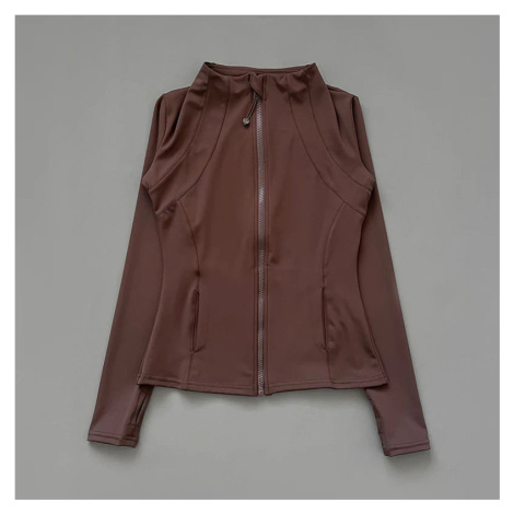 Dámská sportovní mikina – na zip, přiléhavá, pro fitness