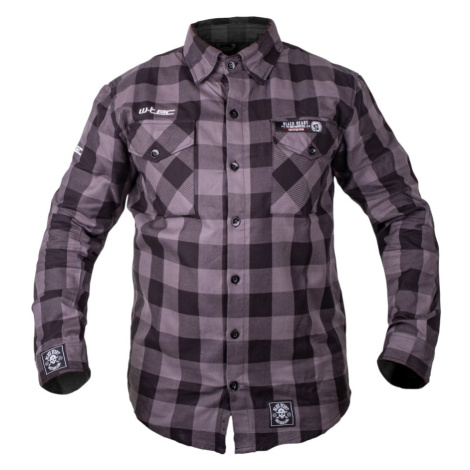 Košile W-TEC Black Heart Respector šedá