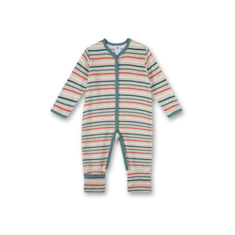 Sanetta Froté overal béžový pruhovaný Sanetta Kidswear