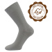 Lonka Zebran Pánské bavlněné ponožky - 3 páry BM000003918600101118 světle šedá