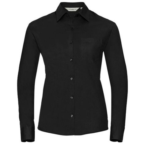 Russell Dámská popelínová košile R-936F-0 Black