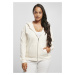 Dámská mikina zip // Urban classics Ladies Organic Terry Zip Hoody whitesand