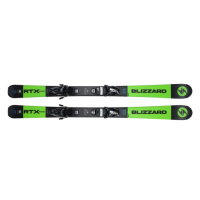 BLIZZARD-RTX POWER black/neon/yellow flat + SLR 10, brake 78 Černá 153 cm 23/24