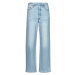 Levis RIBCAGE STRAIGHT ANKLE Lightweight Modrá