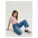 Reserved - Girls` jeans trousers - Modrá