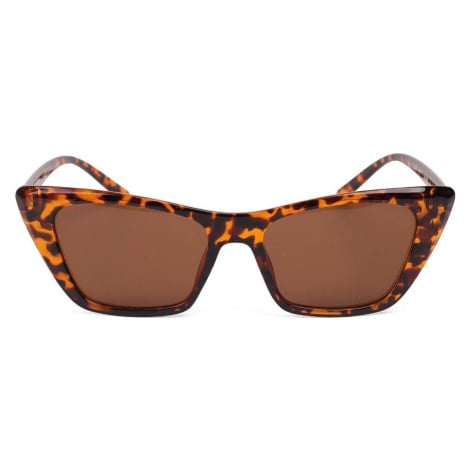 Vuch Dámské sluneční brýle Marella Brown Cat-eye Leopard Hnědá