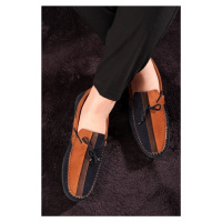 Ducavelli Colore Genuine Leather Men's Casual Shoes, Loafers, Lightweight Shoes, Suede Loafers.