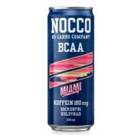 NOCCO BCAA Miami jahoda 330 ml