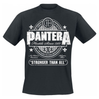 Pantera Stronger Than All Tričko černá
