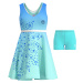 Dámské šaty BIDI BADU Colortwist 3In1 Dress Aqua/Blue S