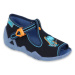 BEFADO 217P112 chlapecké sandálky modré dino 217P112_25