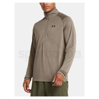 Tričko Under Armour UA Tech 2.0 1/2 Zip-BRN