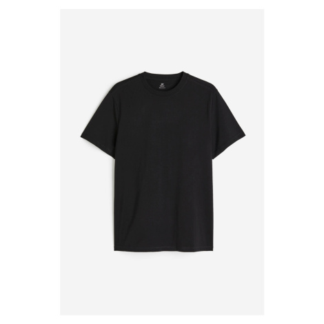H & M - Tričko COOLMAX® Regular Fit - černá H&M