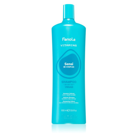 Fanola Vitamins Sensi Delicate Shampoo jemný čisticí šampon se zklidňujícím účinkem 1000 ml