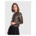 Bunda la martina woman jacket real leather hnědá