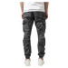 Camo Cargo Jogging Pants - grey camo