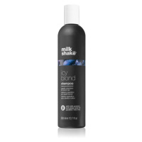 Milk Shake Icy Blond Shampoo šampon neutralizující žluté tóny pro blond vlasy 300 ml