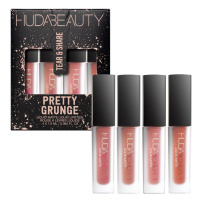 HUDA BEAUTY - Pretty Grunge Liquid Matte Lip Quad - Dárková sada