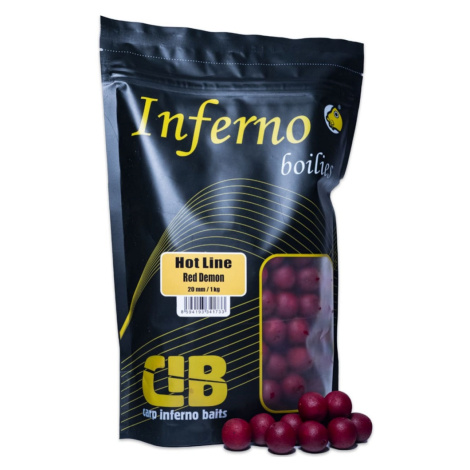 Carp inferno boilies hot line red demon - 1 kg 20 mm