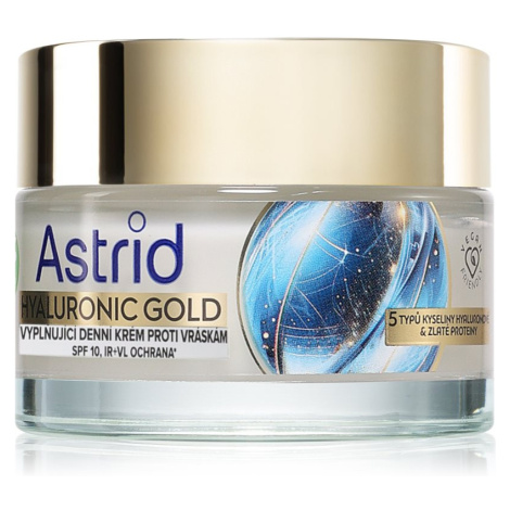 Astrid Hyaluronic Gold vyplňující krém proti vráskám 50 m