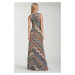 Šaty missoni sleeveless long dress různobarevná