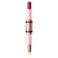 Makeup Revolution Blush & Highlight krémová tvářenka a rozjasňovač v tyčince odstín Mauve Glow 2