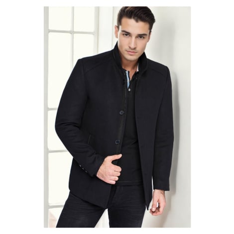 PLT8327 DEWBERRY MEN'S COAT-NAVY-1