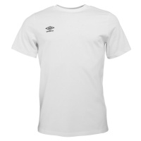 Umbro FW SMALL LOGO TEE Pánské triko, bílá, velikost