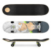 Spokey SKALLE PRO Skateboard 78,7 x 20 cm, ABEC7, šedý